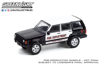 Jeep Cherokee - Bomberos de Scottdale Pennsylvania (2000) Greenlight 1/64