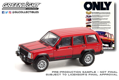 Jeep Cherokee Chief (1984) Greenlight 1/64