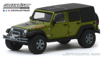 Jeep Wrangler Unlimited "Rescate"  (1992) Greenlight 1/64
