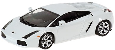 Lamborghini Gallardo "White Edition" (2004) Minichamps 1/43