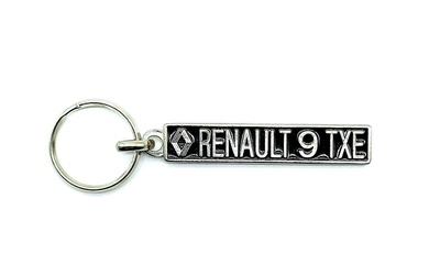 Llavero Anagrama Renault 9 TXE con logo (1983-88)