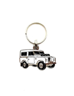 Llavero Esmaltado Land Rover 88 Serie 3 (1971-85)