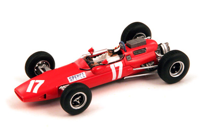 Lotus 25 "GP. Gran Bretaña" nº 17 Mike Spence (1966) Spark 1:43