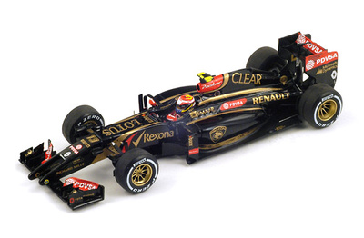 Lotus E22 "GP. Malasia" nº 13 Pastor Maldonado (2014) Spark 1:43