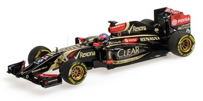 Lotus E22 nº 8 Romain Grosjean (2014) Minichamps 1:43
