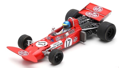 March 711 "GP. Francia" nº 17 Ronnie Peterson (1971) Spark 1/43