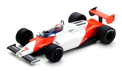 McLaren MP4-1C "GP. EEUU Oeste" nº 7 John Watson (1983) Spark 1:43