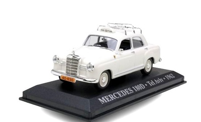 Mercedes 180D Tel Aviv "Taxis del mundo" (1962) Altaya 1/43