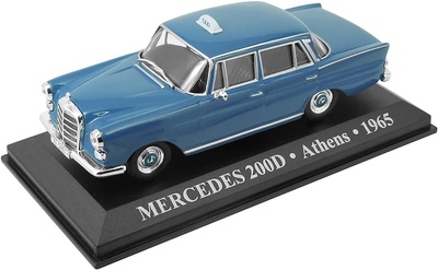 Mercedes 200D Atenas "Taxis del mundo" (1965) Altaya 1/43