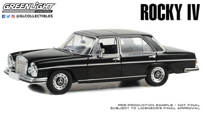 Mercedes-Benz 280 SEL 4.5 - W108 "Rocky IV" (1985) Greenlight 1/43