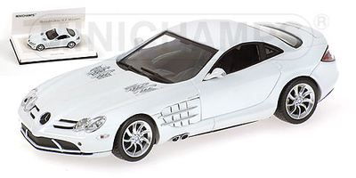 Mercedes SLR McLaren (2004) "White Edition" Minichamps 1/43