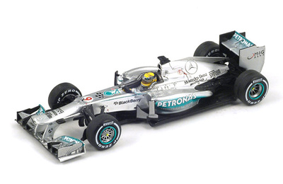 Mercedes W04 "1º GP. Inglaterra" nº 9 Nico Rosberg (2013) Spark 1:43