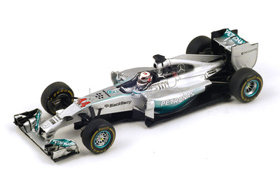 Mercedes W05 "1º GP. China" nº 44 Lewis Hamilton (2014) Spark 1:43