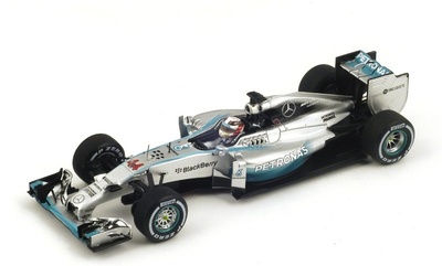 Mercedes W05 "1º GP. Italia" 2014 nº 44 Lewis Hamilton (2014) Spark 1:43