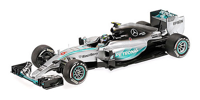 Mercedes W06  "2º GP. Australia" nº 6 Nico Rosberg (2015) Minichamps 1:18