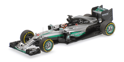 Mercedes W07 "GP. Abu Dhabi" nº 44 Lewis Hamilton (2016) Minichamps 1:43