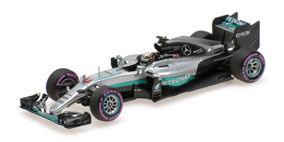 Mercedes W07 "GP. Abu Dhabi" nº 44 Lewis Hamilton (2016) Minichamps 1:43