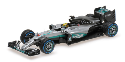 Mercedes W07 "GP. Brasil" nº 44 Lewis Hamilton (2016) Minichamps 1:43