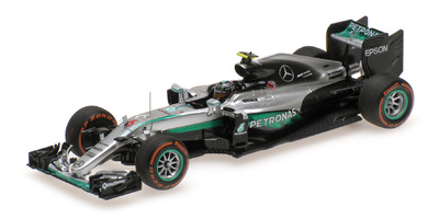 Mercedes W07 "GP. Japón" nº 6 Nico Rosberg (2016) Minichamps 1:43