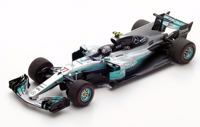 Mercedes W08 "1º GP. Rusia" nº 77 Valtteri Bottas (2017)  Spark 1:43