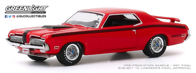 Mercury Cougar Eliminator "Barret Jackson" (1970) Greenlight 1/64