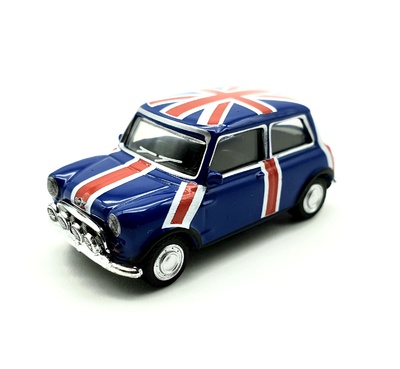 Mini Cooper Racing "Union Jack" (1965) Cararama 1/72