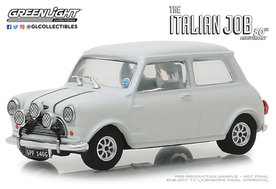 Mini Cooper S 1275 "The Italian Job" (1969) Greenlight 1/43