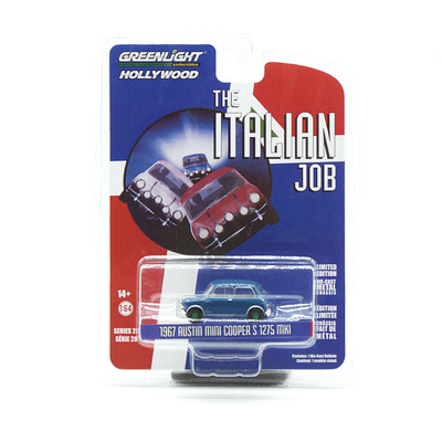 Mini Cooper S 1275 " The Italian Job" (1969) Greenmachine 1/64