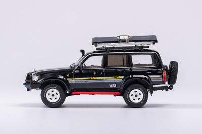 Miniatura Toyota Land Cruiser J80 - 1990 Keng Fai / Kilo Works 640315 escala 1/64