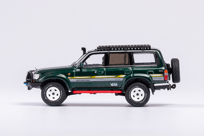 Miniatura Toyota Land Cruiser J80 - 1990 Keng Fai / Kilo Works escala 1/64
