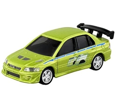 Mitsubishi Lancer EVO VII (2002) "Fast & Furious" Tomica Premium Unlimited (01) 1/64