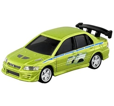 Mitsubishi Lancer EVO VII (2002) "Fast & Furious" Tomica Premium Unlimited (01) 1/64