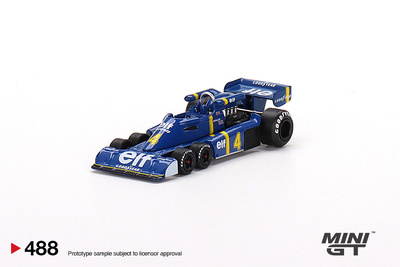 Monoplaza formula uno Tyrrell P34 "GP. España" nº4 Patrick Depailler (1976) TSM Model 1/64