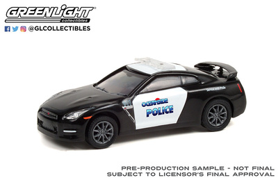 Nissan GT-R - Policía de Oceanside California (2015) Greenlight 1/64