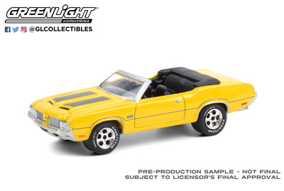 Oldsmobile 442 Convertible (1970) Greenlight  1/64