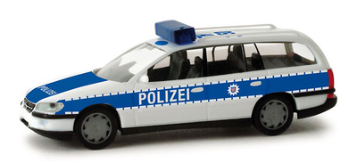 Opel Omega Caravan"Thuringia police department" (2000) Herpa 1/87