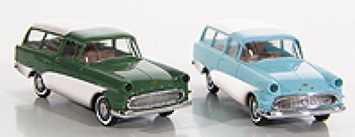 Opel Rekord P1 Caravan (1958) Brekina 1/87