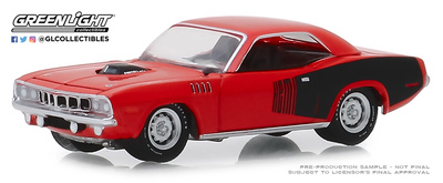 Plymouth Barracuda - 426 HEMI 50 Aniversario (1971) Greenlight 1/64