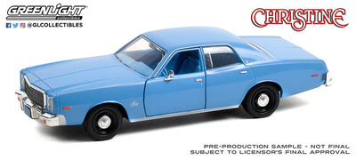 Plymouth Fury Detective  Rudolph Junkins "Christine" (1977) Greenlight 1/24