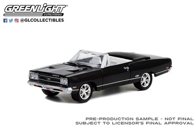 Plymouth GTX Convertible "Barrett-Jackson 9" (1969) Greenlight 1/64