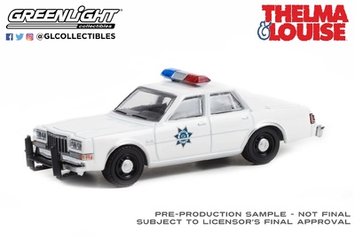 Plymouth Gran Fury - Arizona Highway Patrol (1982) Thelma & Louise (1991) Greenlight 1/64