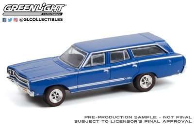 Plymouth Satellite - GTX (1968) Greenlight 1/64