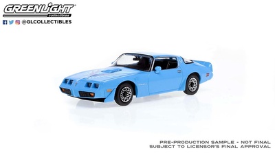 Pontiac Firebird Trans Am "Atlantic Blue" (1979) Greenlight 1/43