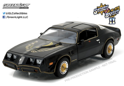 Pontiac Trans Am pelicula Los caraduras II (1980) Greenlight escala 1/24