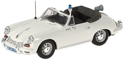 Porsche 356C Cabrio "Policia RIJKSPOLITIE" Minichamps 1/43