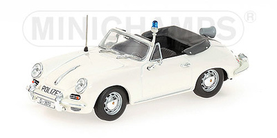 Porsche 356C Cabriolet Policia Dusseldorf (1965) Minichamps 1/43