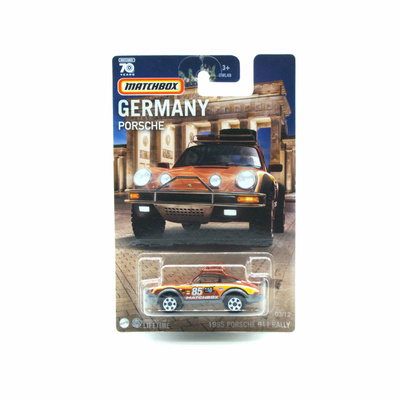 Porsche 911 Rally (1985) Matchbox 1/64