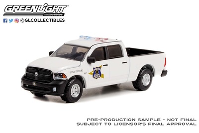 Ram 1500 - Policia Estatal de Indiana (2018) Greenlight 1/64