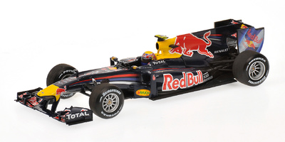 Red Bull RB6 nº 6 Mark Webber (2010) Minichamps 1/43
