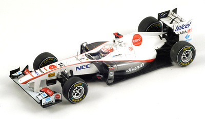 Sauber C30 "GP. China" nº 16 Kamui Kobayashi (2011) Spark 1/43